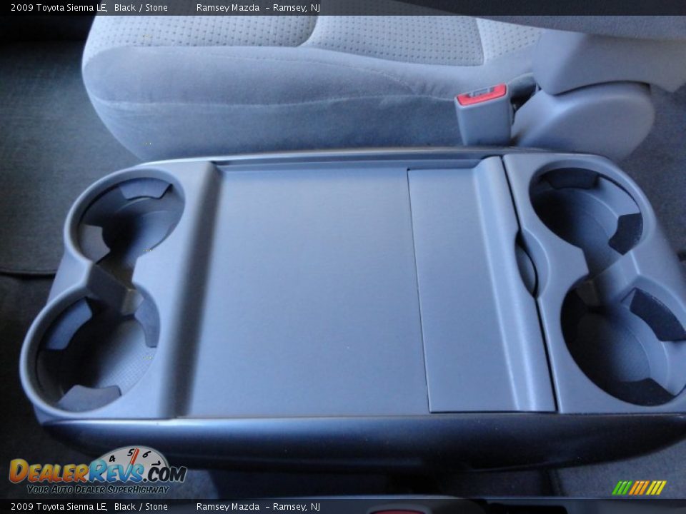 2009 Toyota Sienna LE Black / Stone Photo #36