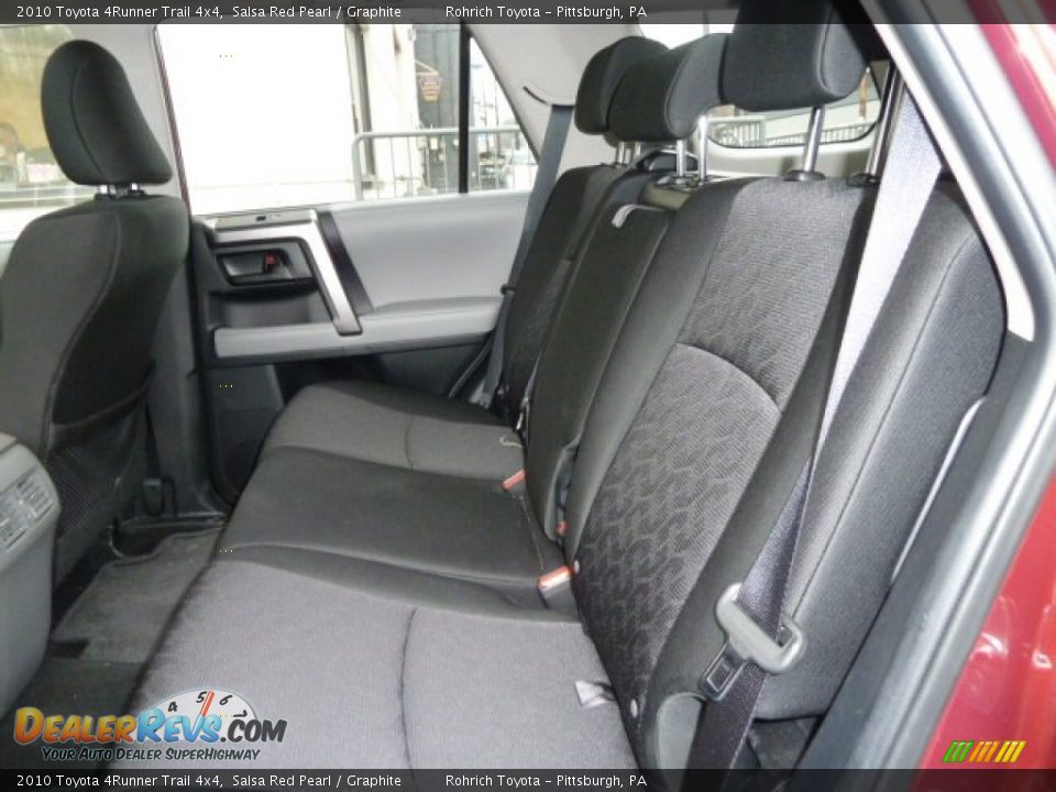 Graphite Interior - 2010 Toyota 4Runner Trail 4x4 Photo #13