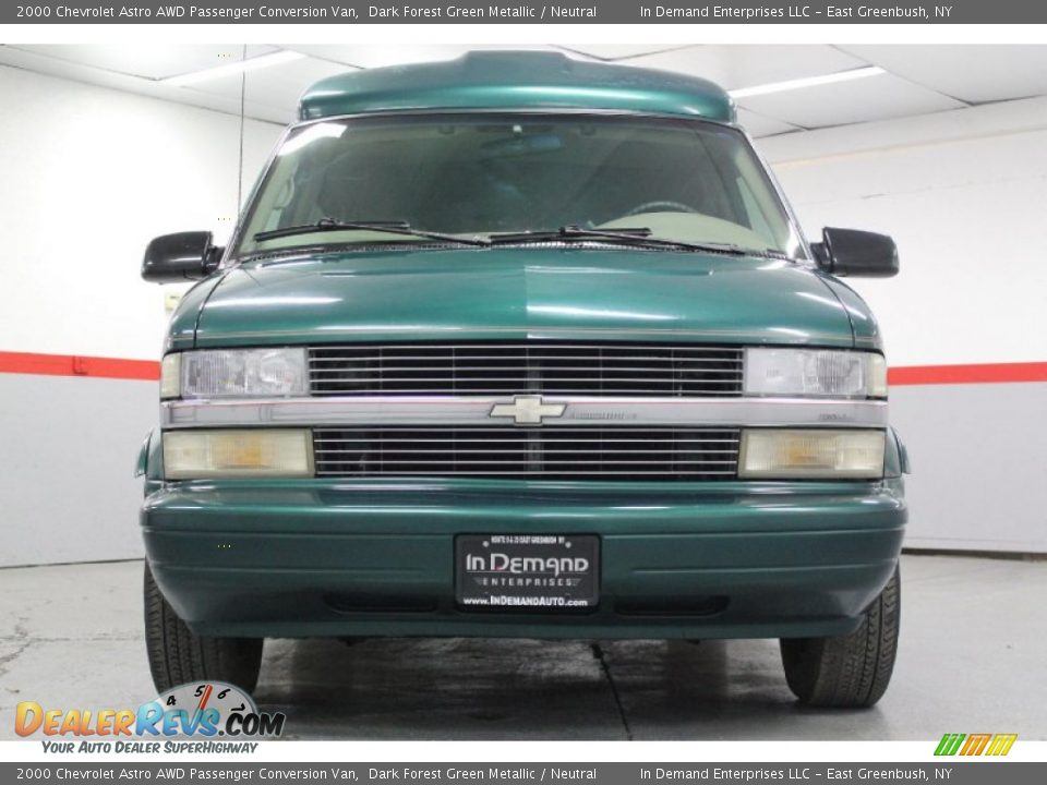 2000 Chevrolet Astro AWD Passenger Conversion Van Dark Forest Green