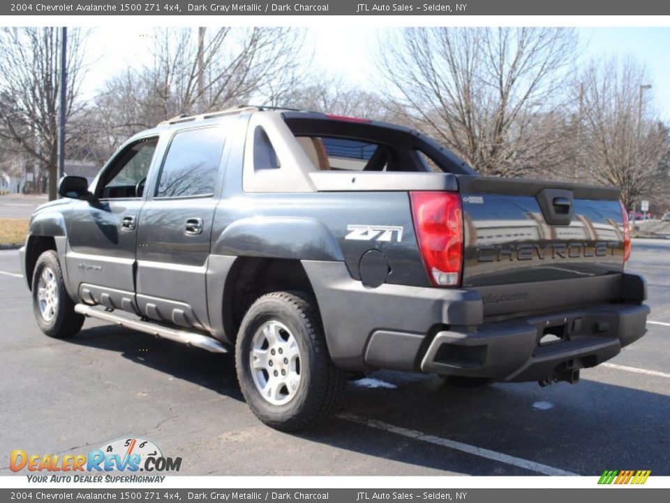 2004 Chevrolet Avalanche 1500 Z71 4x4 Dark Gray Metallic / Dark Charcoal Photo #4