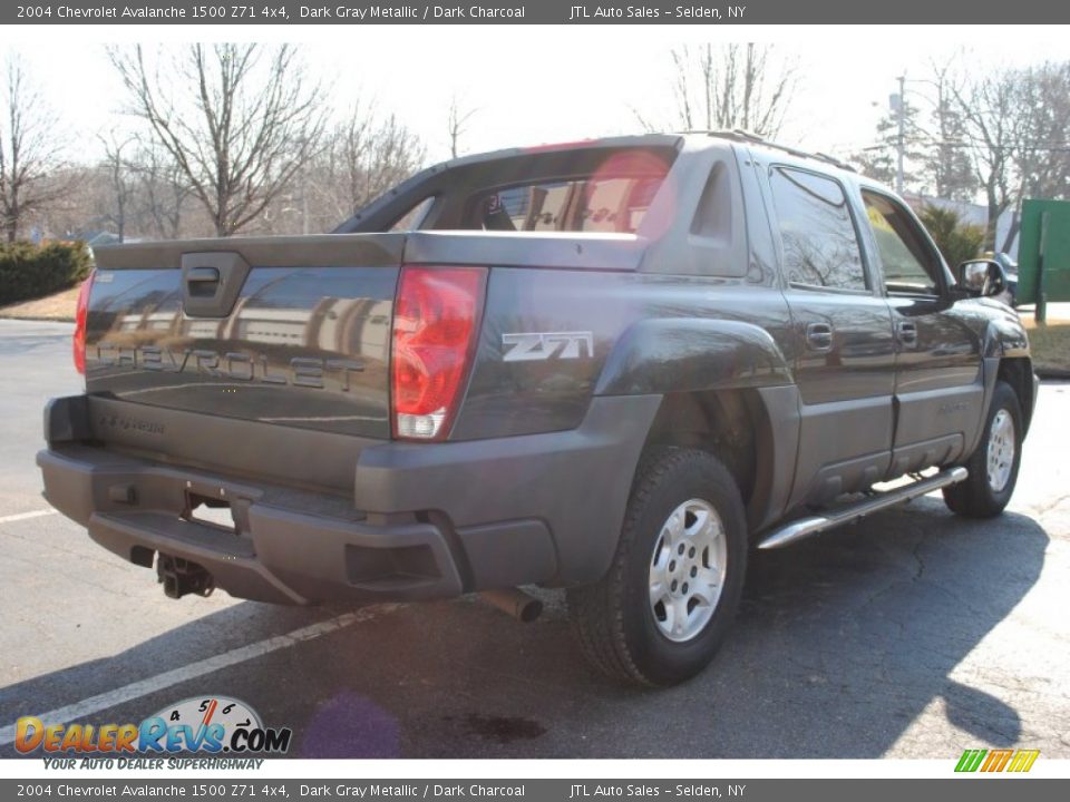 2004 Chevrolet Avalanche 1500 Z71 4x4 Dark Gray Metallic / Dark Charcoal Photo #6
