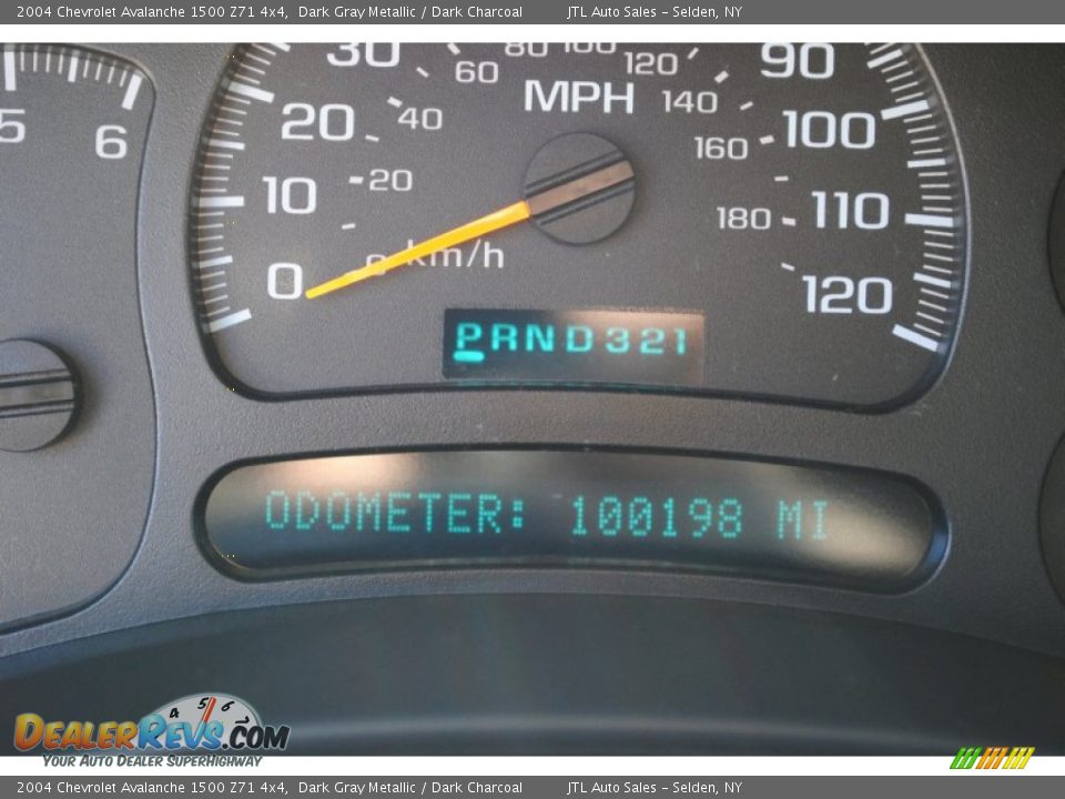 2004 Chevrolet Avalanche 1500 Z71 4x4 Dark Gray Metallic / Dark Charcoal Photo #14