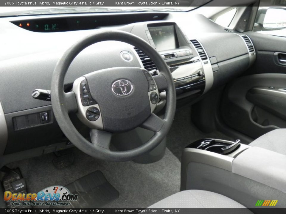 2006 Toyota Prius Hybrid Magnetic Gray Metallic / Gray Photo #5