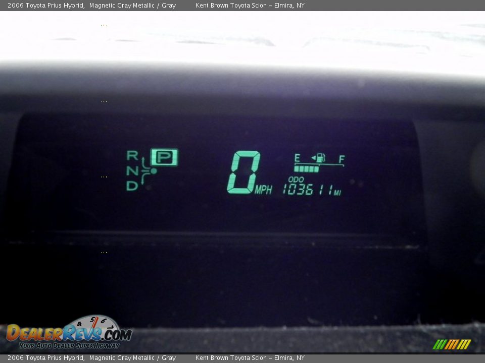 2006 Toyota Prius Hybrid Magnetic Gray Metallic / Gray Photo #11