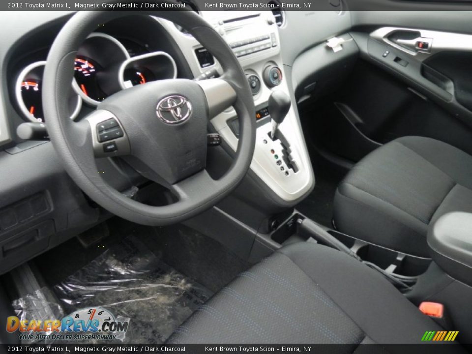 2012 Toyota Matrix L Magnetic Gray Metallic / Dark Charcoal Photo #5