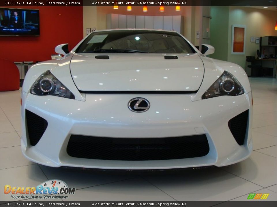 Pearl White 2012 Lexus LFA Coupe Photo #2