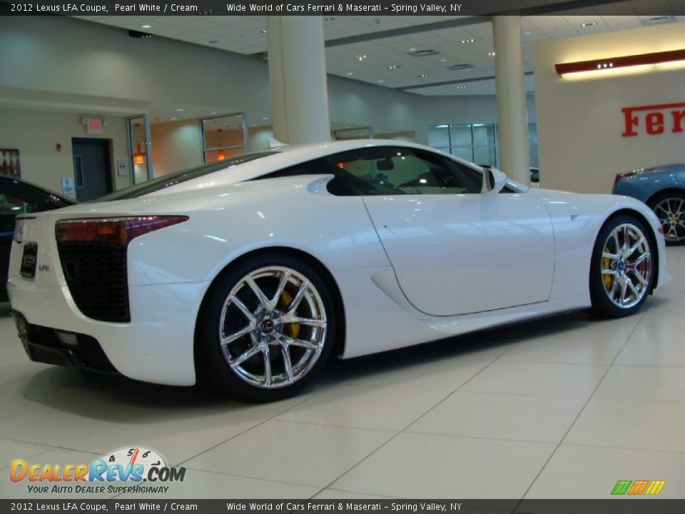 Pearl White 2012 Lexus LFA Coupe Photo #8