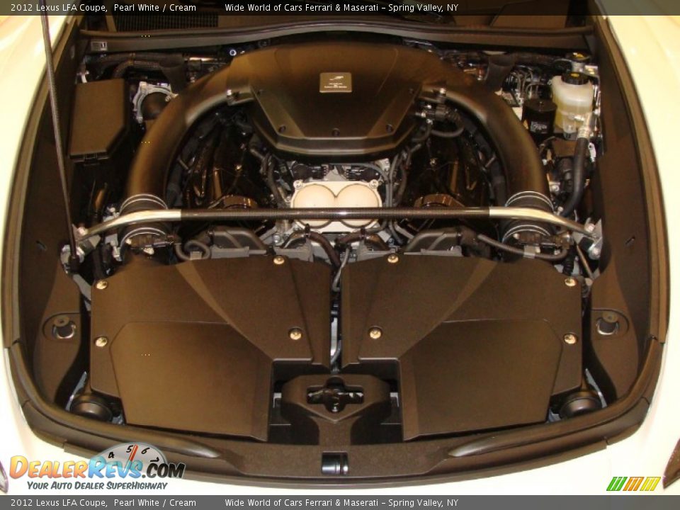 2012 Lexus LFA Coupe 4.8 Liter DOHC 40-Valve V10 Engine Photo #11