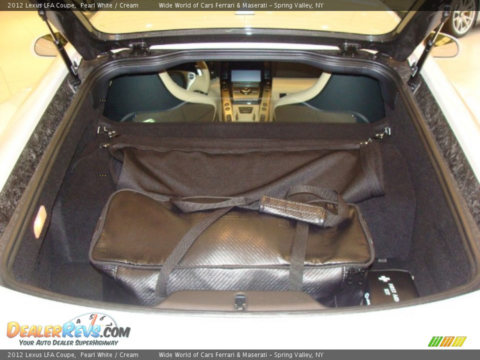 2012 Lexus LFA Coupe Trunk Photo #13