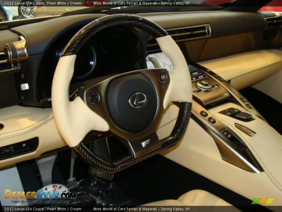 2012 Lexus LFA Coupe Steering Wheel Photo #22