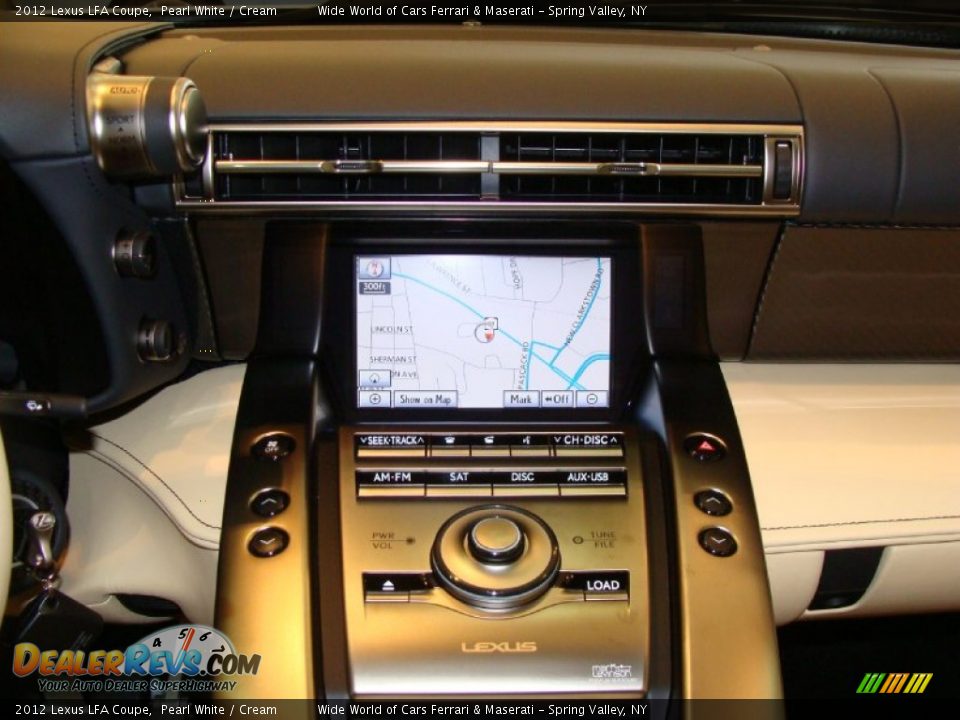 Navigation of 2012 Lexus LFA Coupe Photo #23