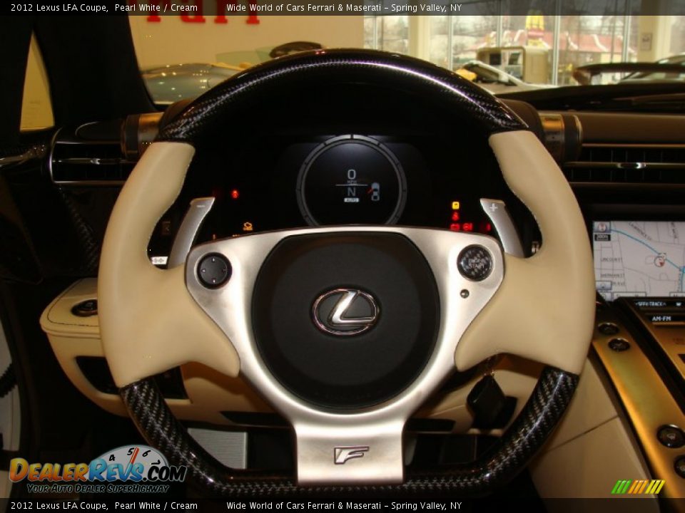 2012 Lexus LFA Coupe Steering Wheel Photo #25