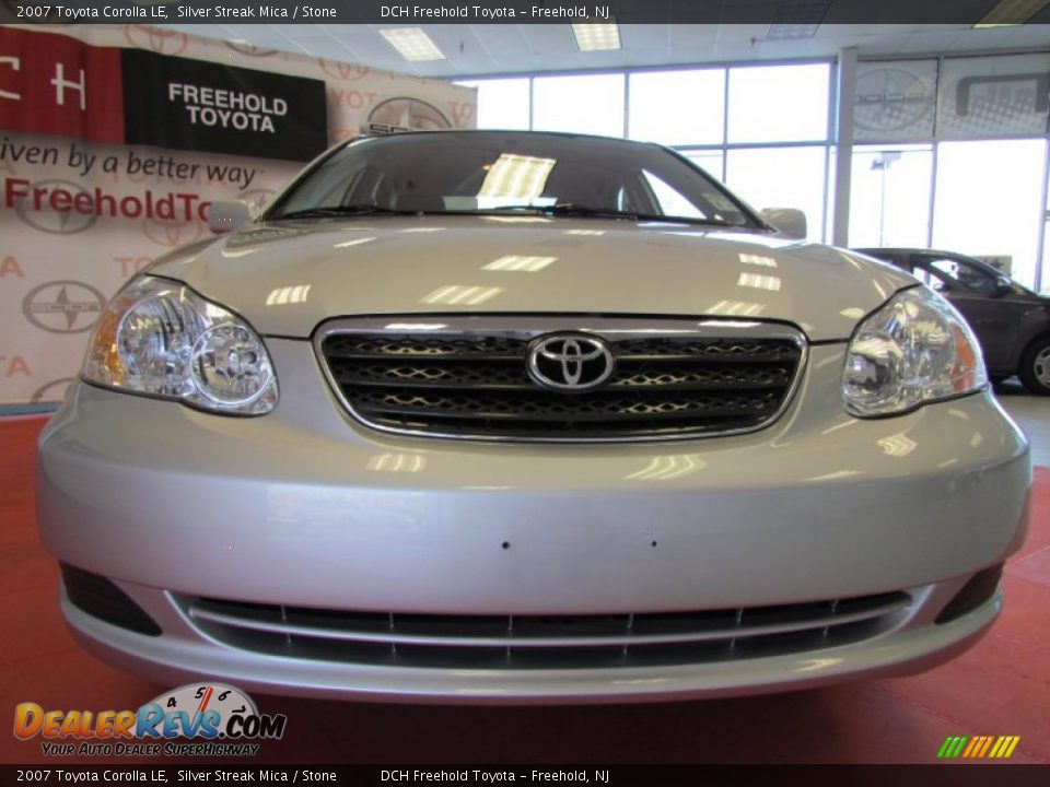 2007 Toyota Corolla LE Silver Streak Mica / Stone Photo #2
