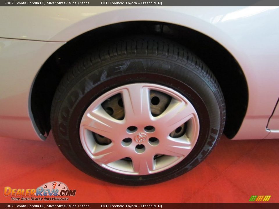 2007 Toyota Corolla LE Silver Streak Mica / Stone Photo #3