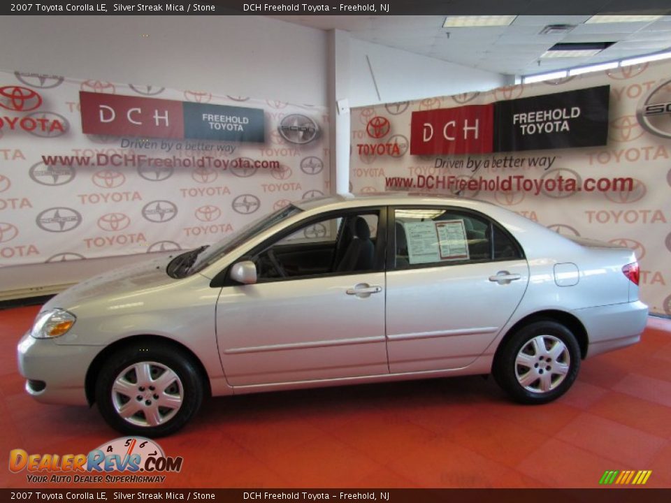 2007 Toyota Corolla LE Silver Streak Mica / Stone Photo #4
