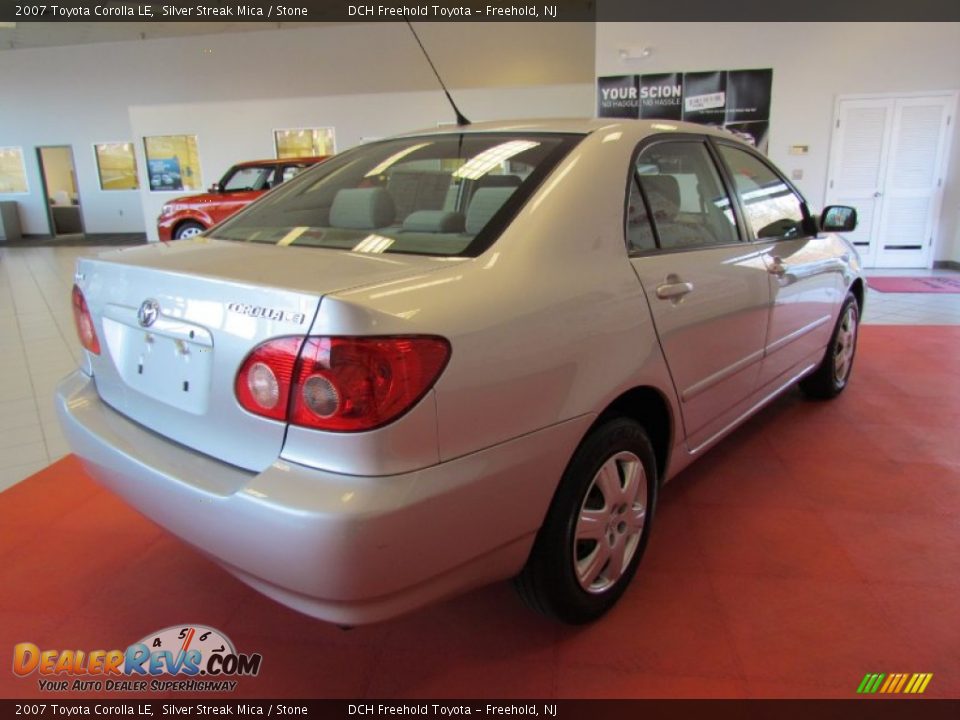 2007 Toyota Corolla LE Silver Streak Mica / Stone Photo #8