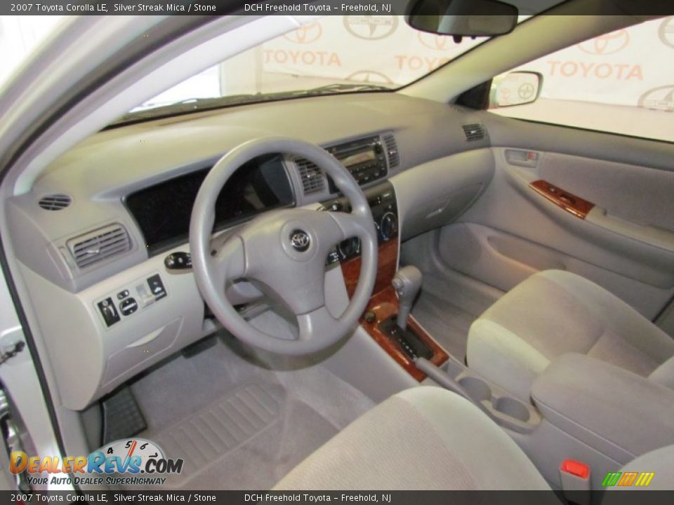 2007 Toyota Corolla LE Silver Streak Mica / Stone Photo #13
