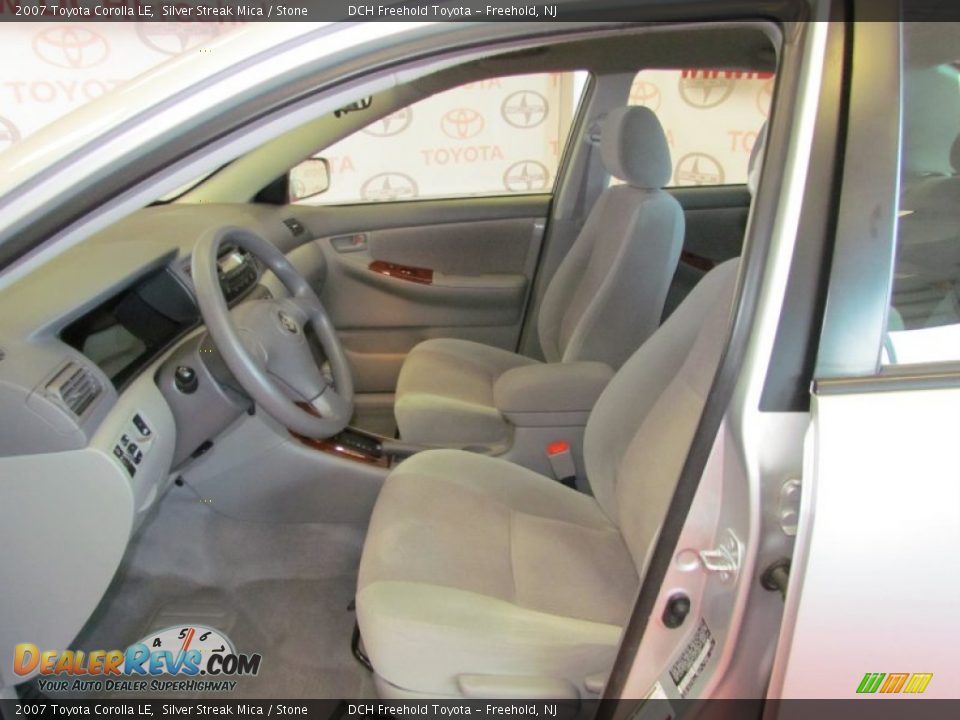 2007 Toyota Corolla LE Silver Streak Mica / Stone Photo #14