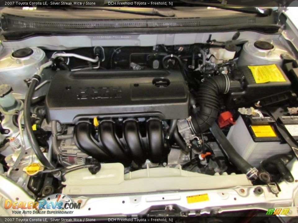 2007 Toyota Corolla LE Silver Streak Mica / Stone Photo #28
