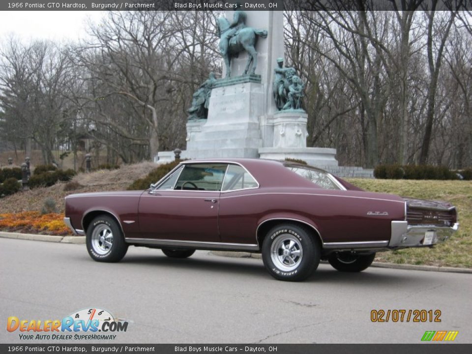 Burgundy 1966 Pontiac GTO Hardtop Photo #2