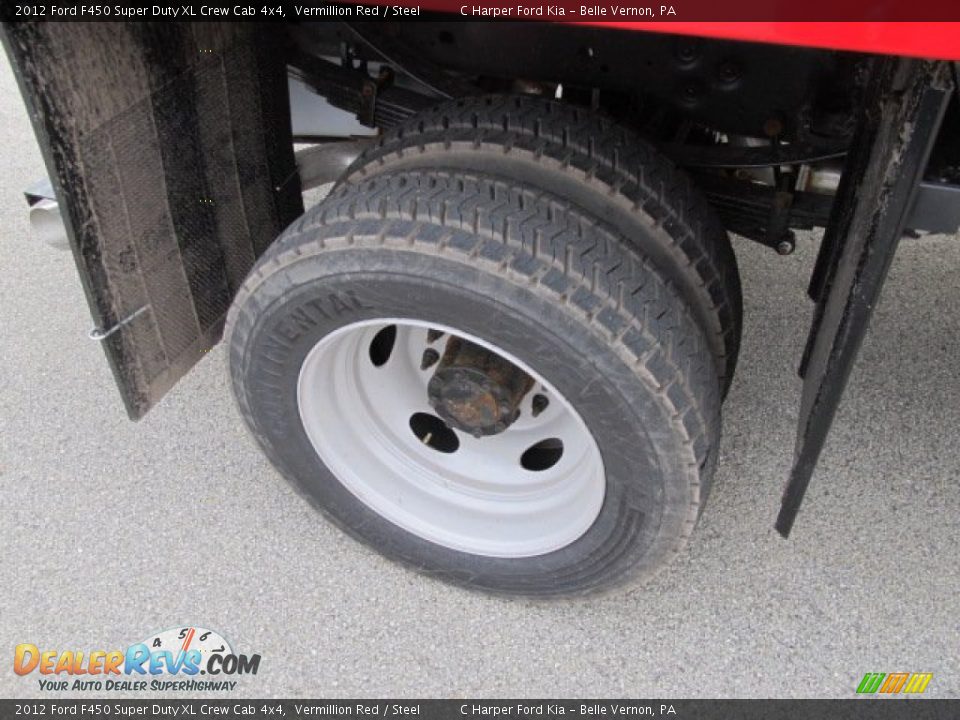2012 Ford F450 Super Duty XL Crew Cab 4x4 Wheel Photo #6