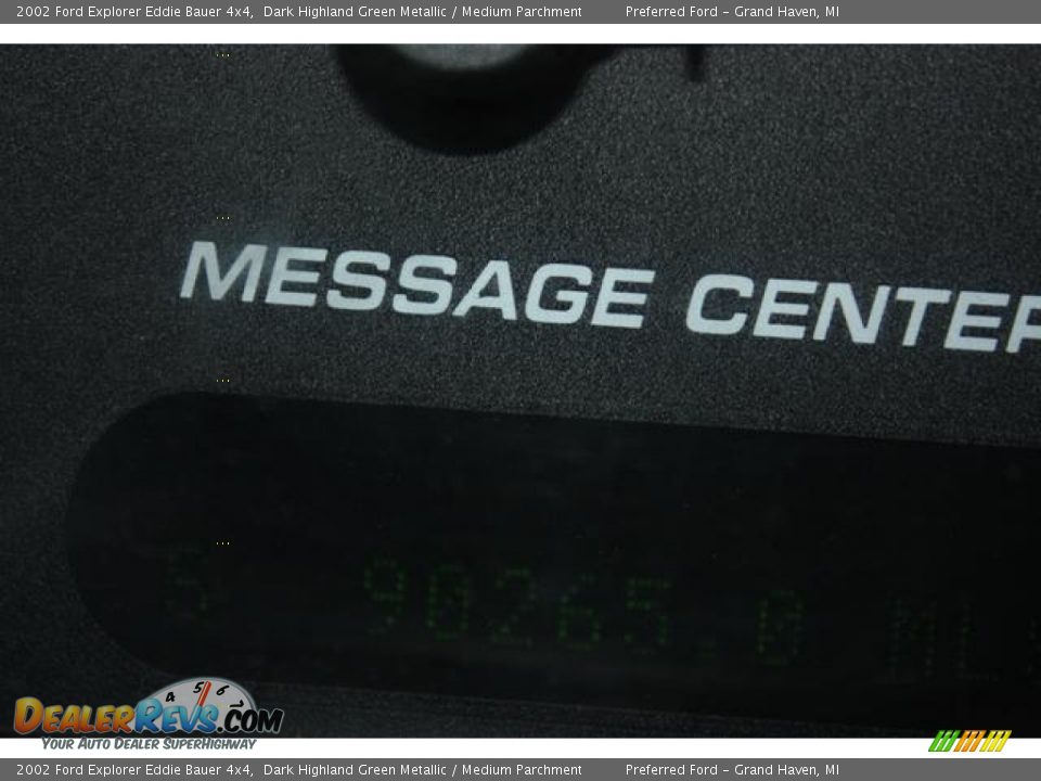 2002 Ford Explorer Eddie Bauer 4x4 Dark Highland Green Metallic / Medium Parchment Photo #4