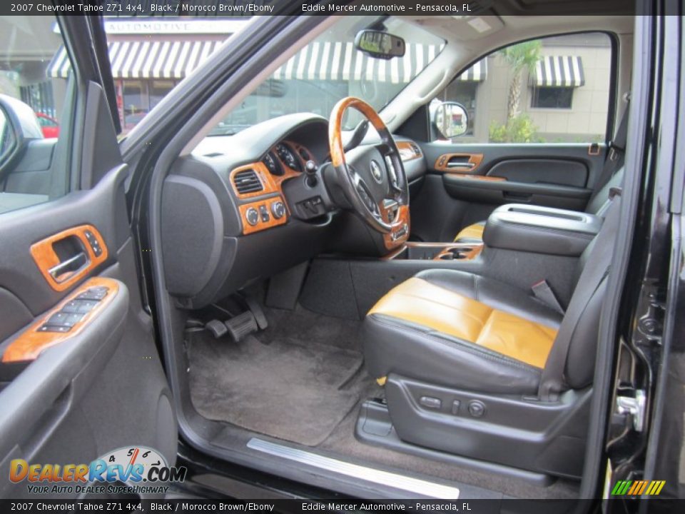 Morocco Brown/Ebony Interior - 2007 Chevrolet Tahoe Z71 4x4 Photo #13