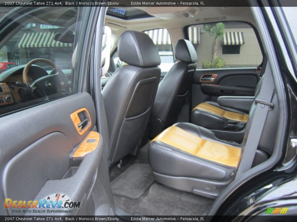 Morocco Brown/Ebony Interior - 2007 Chevrolet Tahoe Z71 4x4 Photo #14