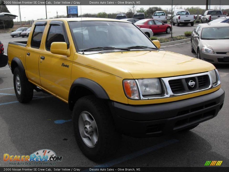 Yellow nissan frontier #2