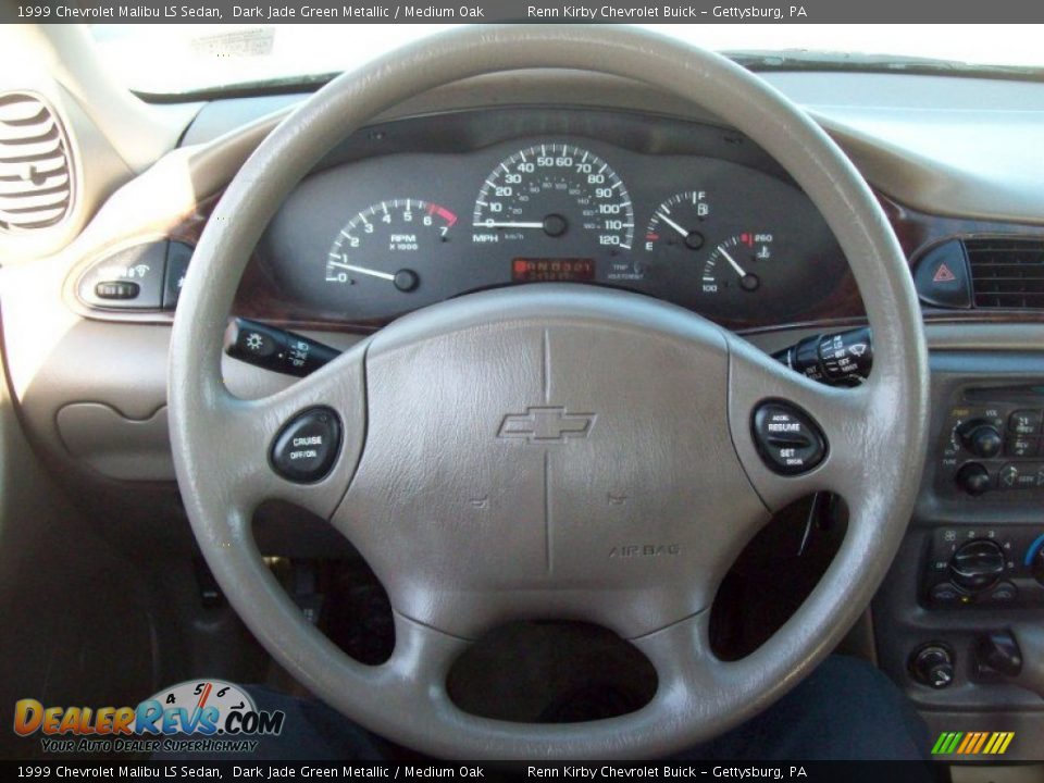 1999 Chevrolet Malibu LS Sedan Steering Wheel Photo #22