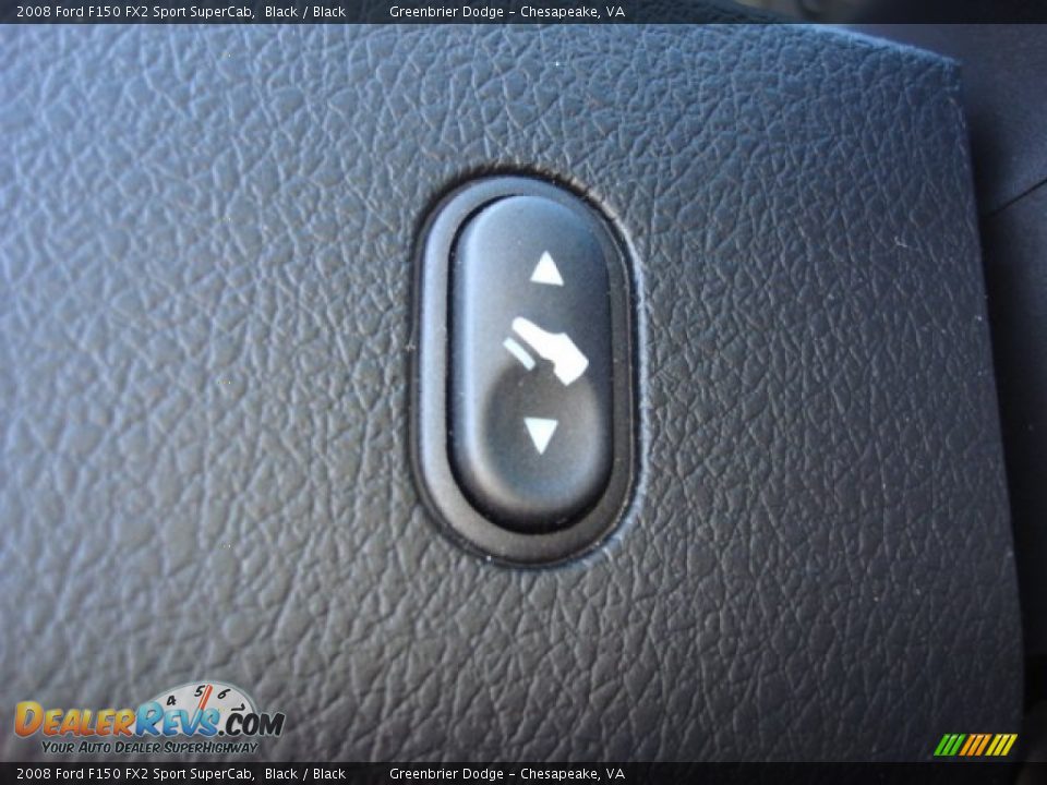 2008 Ford F150 FX2 Sport SuperCab Black / Black Photo #25