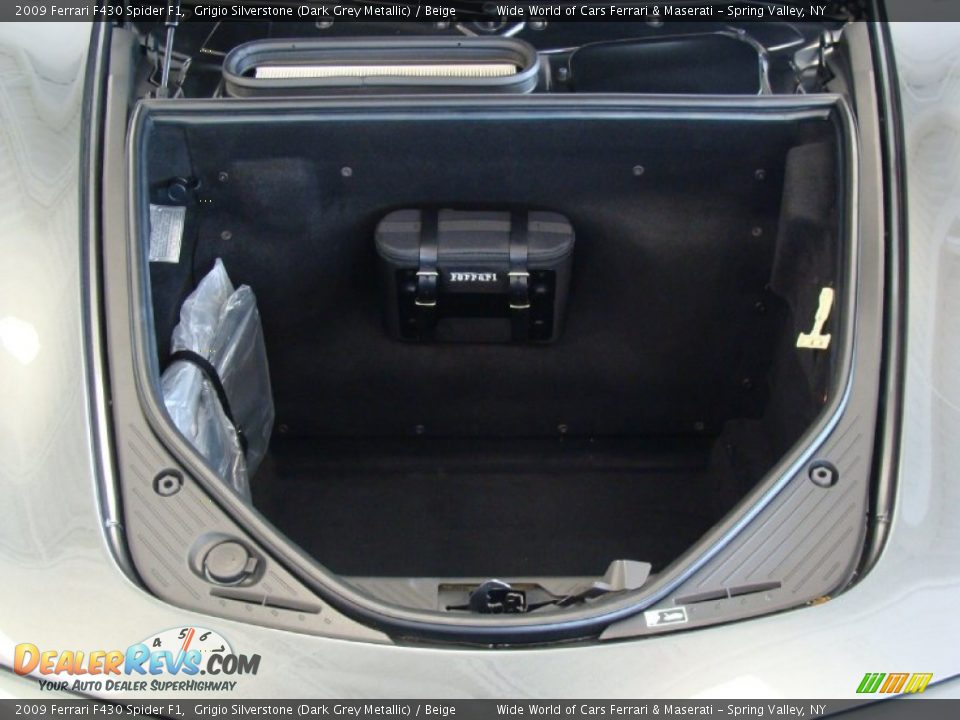 2009 Ferrari F430 Spider F1 Trunk Photo #9