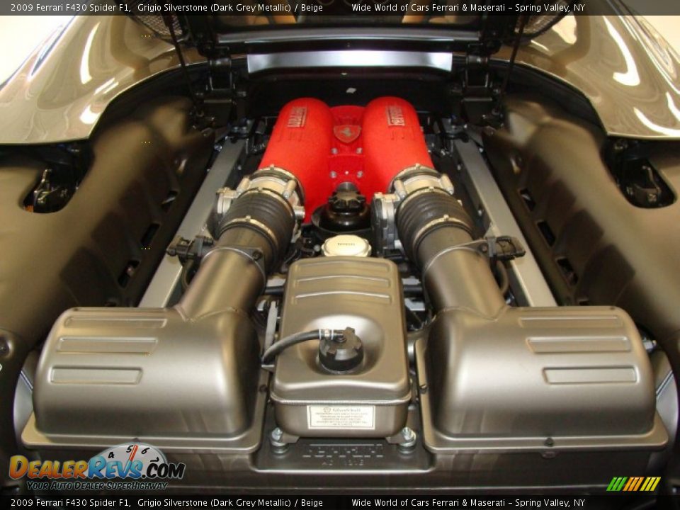2009 Ferrari F430 Spider F1 4.3 Liter DOHC 32-Valve VVT V8 Engine Photo #10