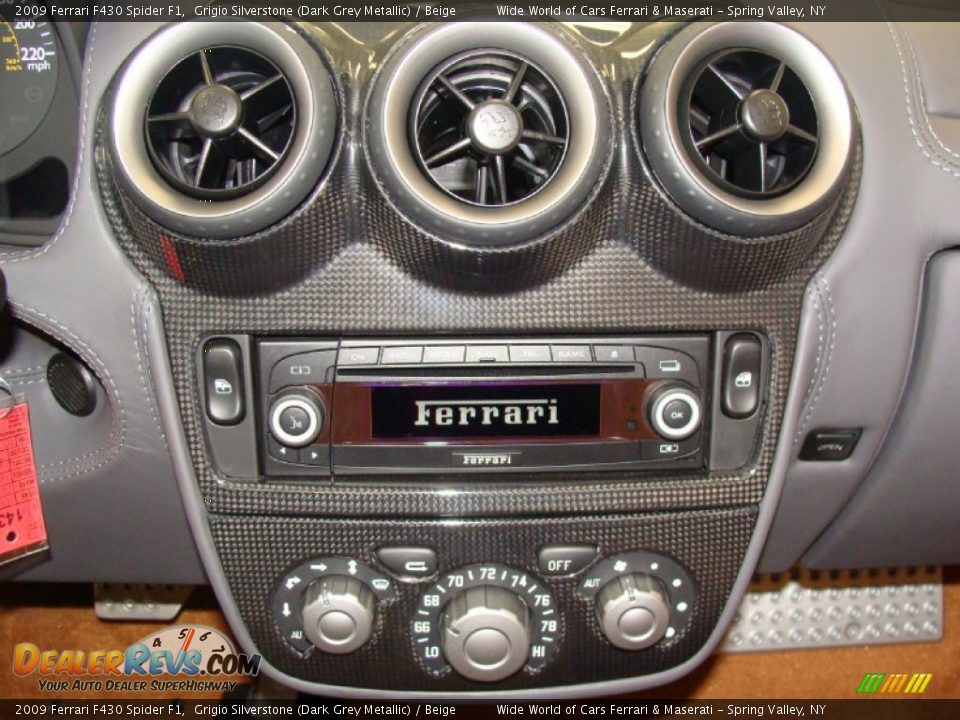 Controls of 2009 Ferrari F430 Spider F1 Photo #20