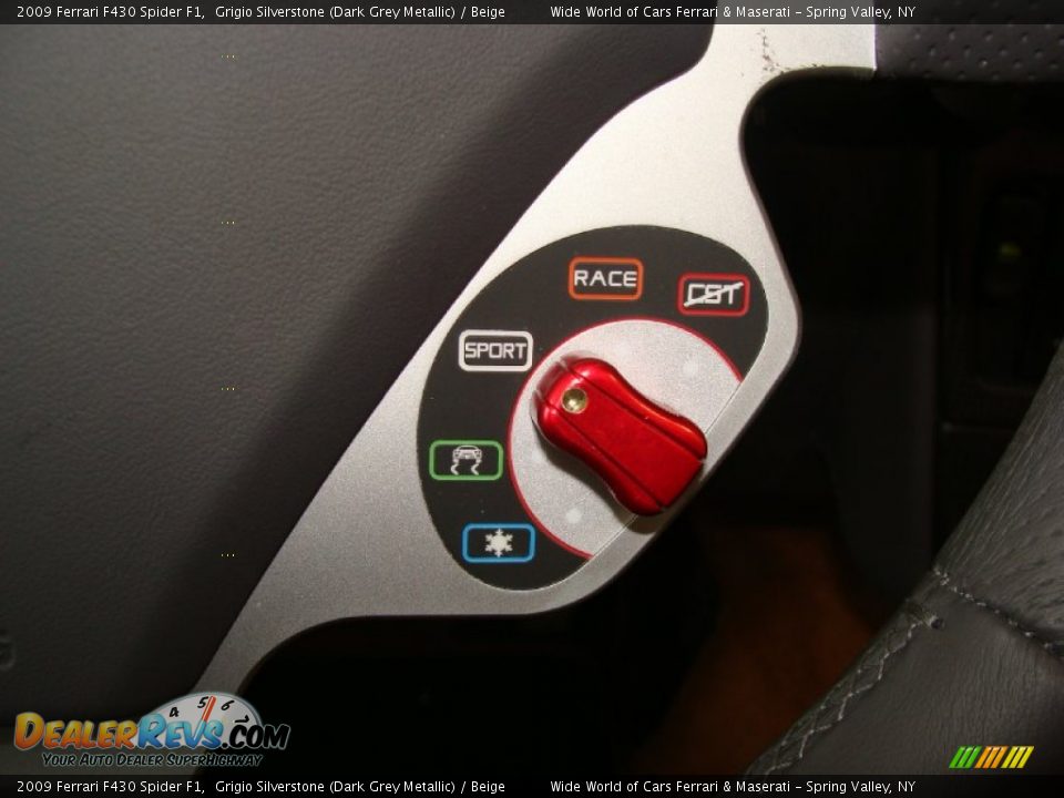 Controls of 2009 Ferrari F430 Spider F1 Photo #24