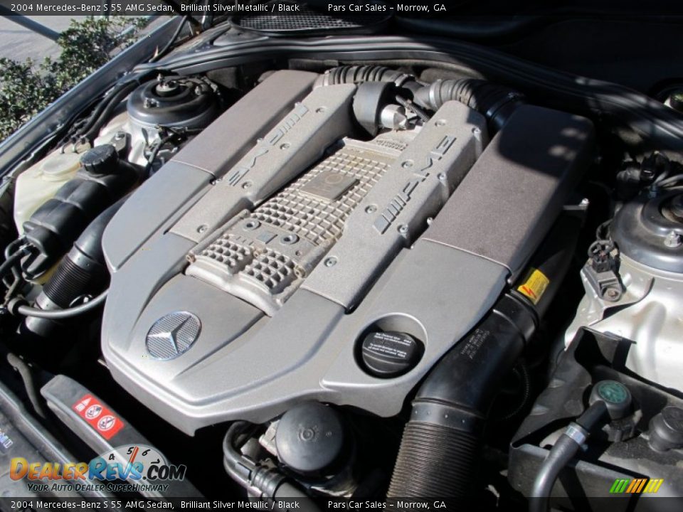 2004 Mercedes-Benz S 55 AMG Sedan 5.4 Liter AMG Supercharged SOHC 24-Valve V8 Engine Photo #16