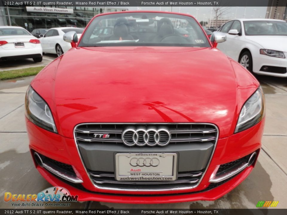 2012 Audi TT S 2.0T quattro Roadster Misano Red Pearl Effect / Black Photo #2