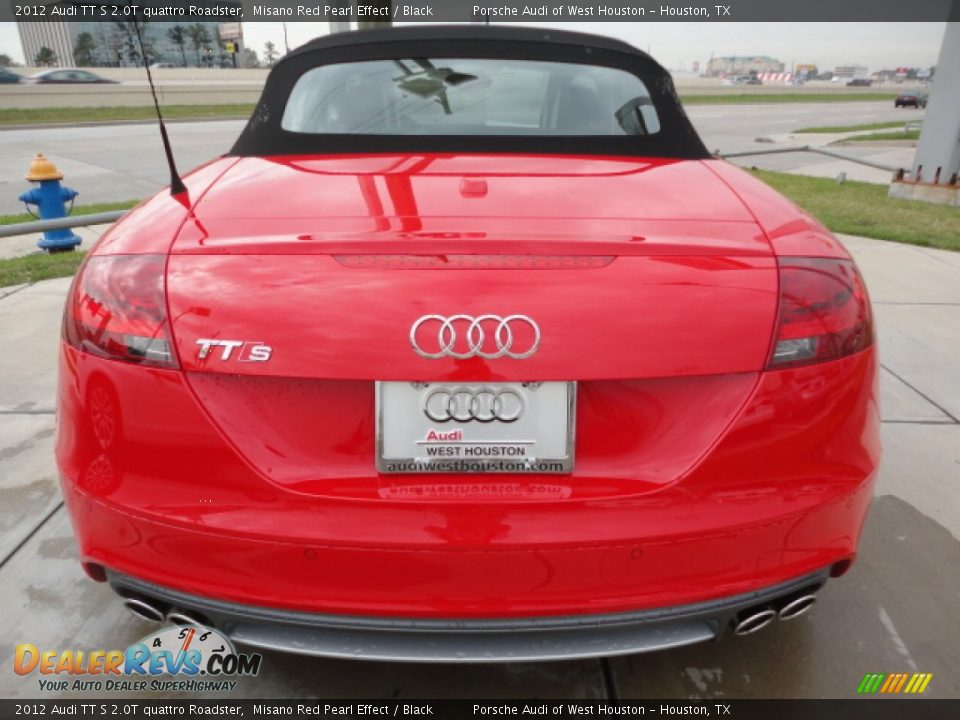 2012 Audi TT S 2.0T quattro Roadster Misano Red Pearl Effect / Black Photo #6