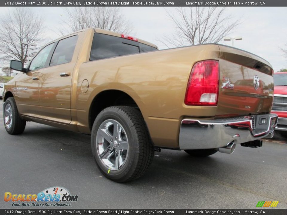 Saddle Brown Pearl 2012 Dodge Ram 1500 Big Horn Crew Cab Photo #2