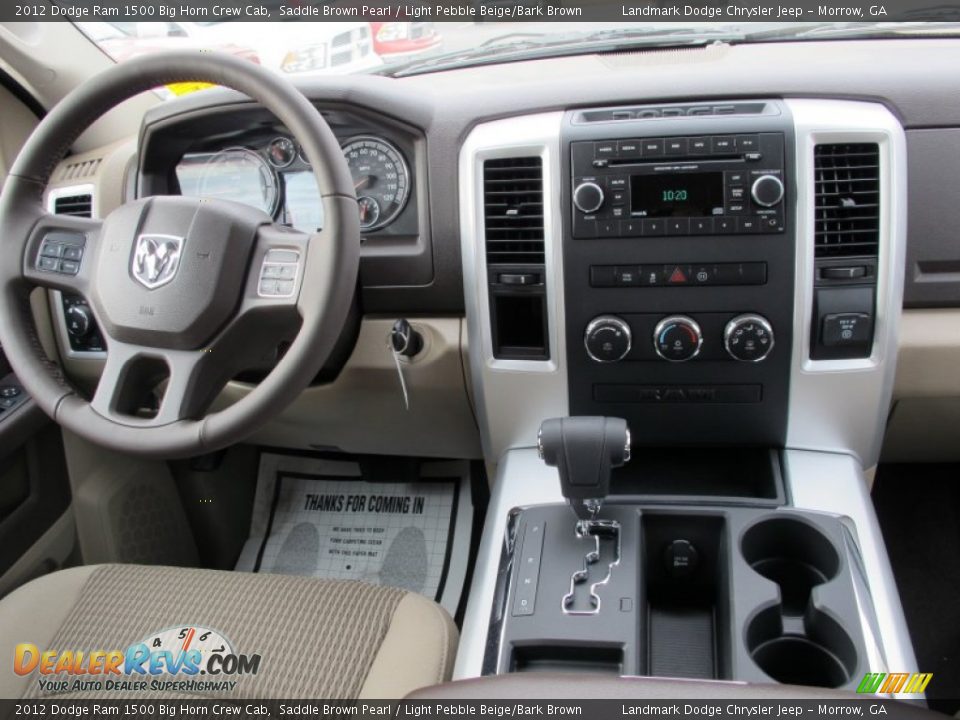 Dashboard of 2012 Dodge Ram 1500 Big Horn Crew Cab Photo #10