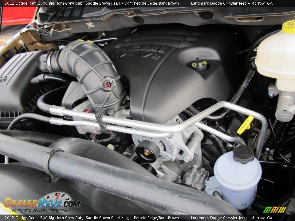 2012 Dodge Ram 1500 Big Horn Crew Cab 5.7 Liter HEMI OHV 16-Valve VVT MDS V8 Engine Photo #11