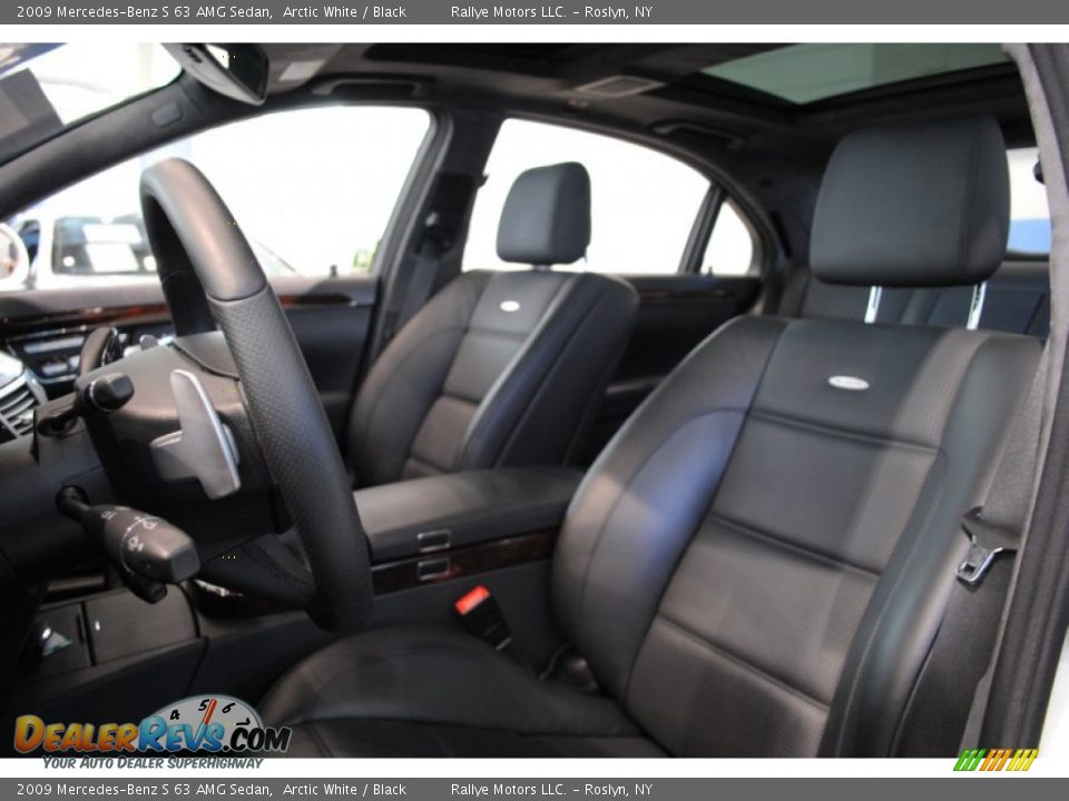 2009 Mercedes-Benz S 63 AMG Sedan Arctic White / Black Photo #11