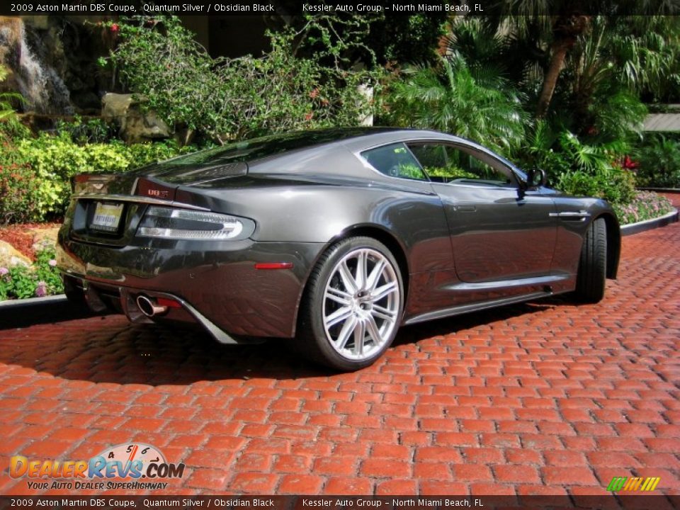 2009 Aston Martin DBS Coupe Quantum Silver / Obsidian Black Photo #4