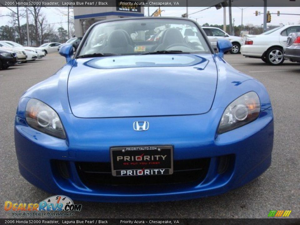 2006 Honda S2000 Roadster Laguna Blue Pearl / Black Photo #9