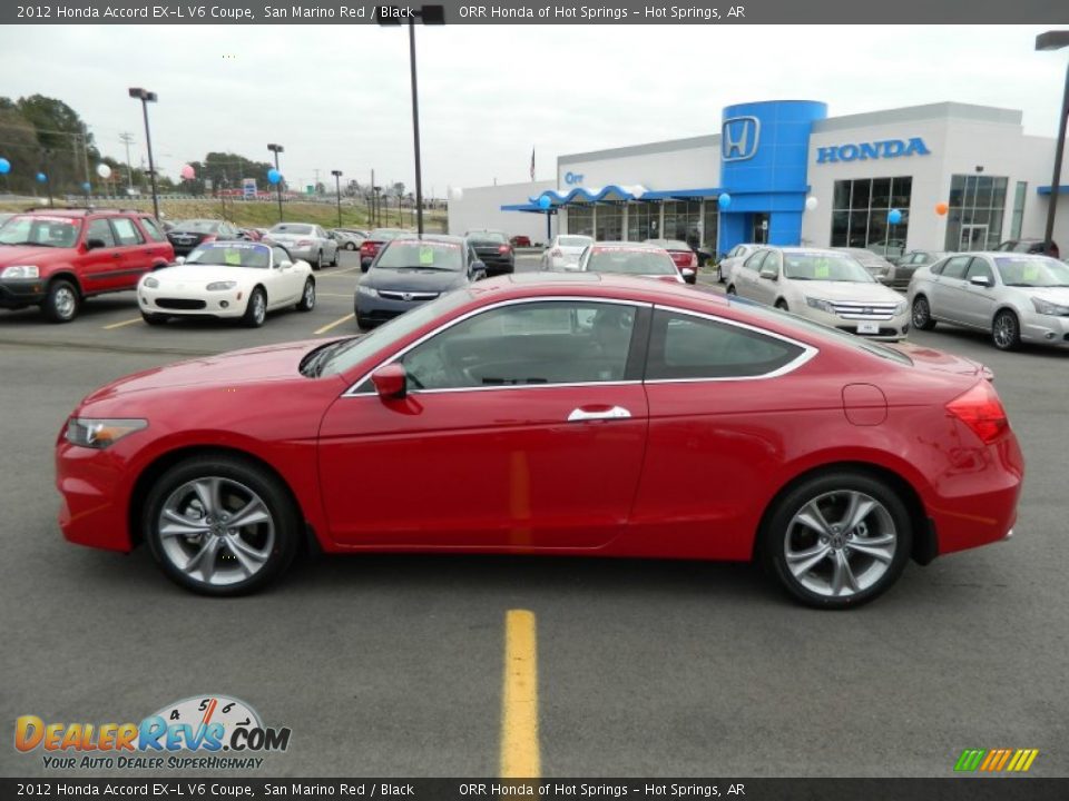 2012 Honda accord coupe san marino red #7