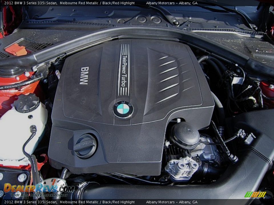 2012 BMW 3 Series 335i Sedan 3.0 Liter DI TwinPower Turbocharged DOHC 24-Valve VVT Inline 6 Cylinder Engine Photo #6