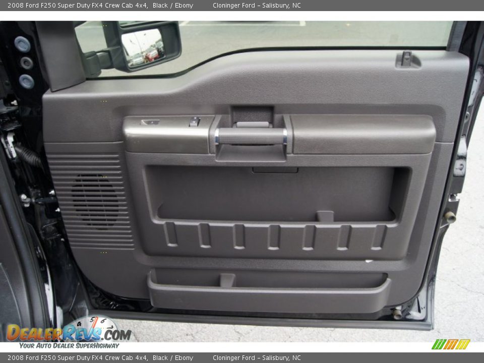 2008 Ford F250 Super Duty FX4 Crew Cab 4x4 Black / Ebony Photo #14