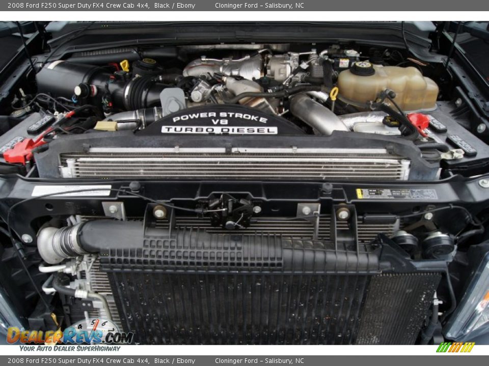 2008 Ford F250 Super Duty FX4 Crew Cab 4x4 6.4L 32V Power Stroke Turbo Diesel V8 Engine Photo #16