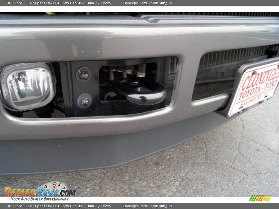 2008 Ford F250 Super Duty FX4 Crew Cab 4x4 Black / Ebony Photo #17