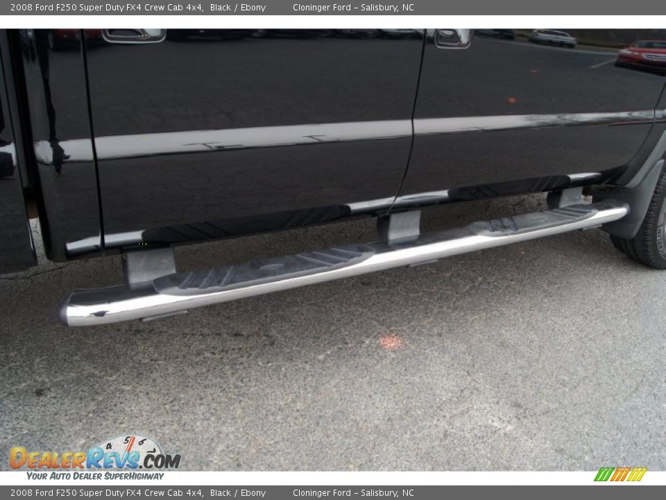 2008 Ford F250 Super Duty FX4 Crew Cab 4x4 Black / Ebony Photo #18